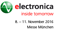 electronica 8. bis 11. 11. 2016 electronica 8. bis 11. 11. 2016
